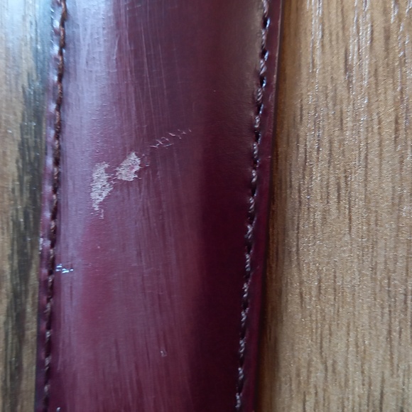 1-Cole Haan leather belt size 36 - Picture 7 of 11